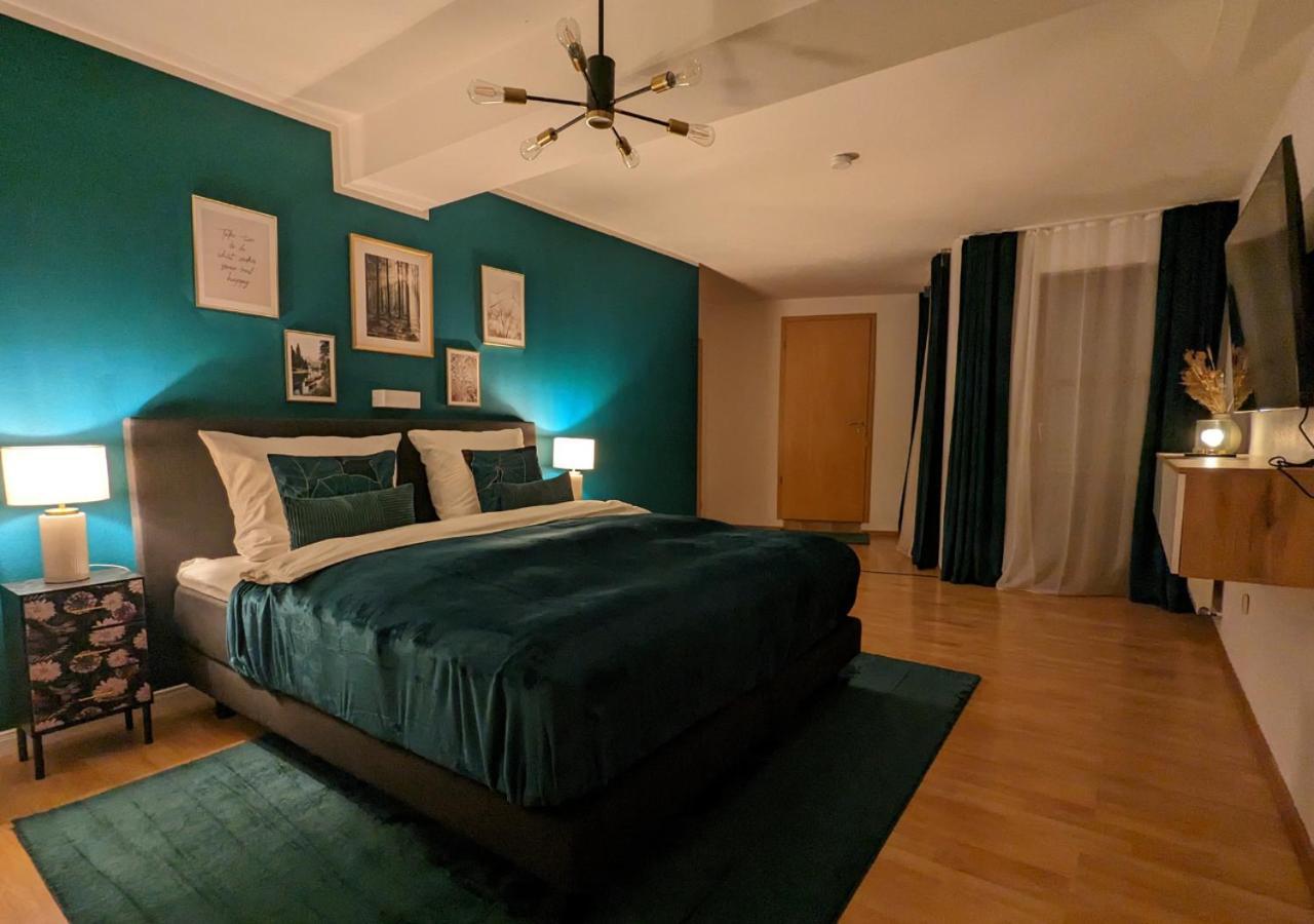 Fewo Goldstueck Mit Privatem Spa Und Whirlpool グラフェナウ エクステリア 写真